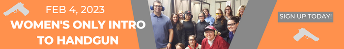 Women's Only Intro to Handgun on February 4, 2023